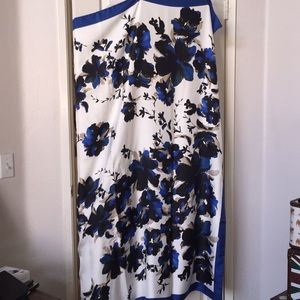 52” by 53” Silk scarf